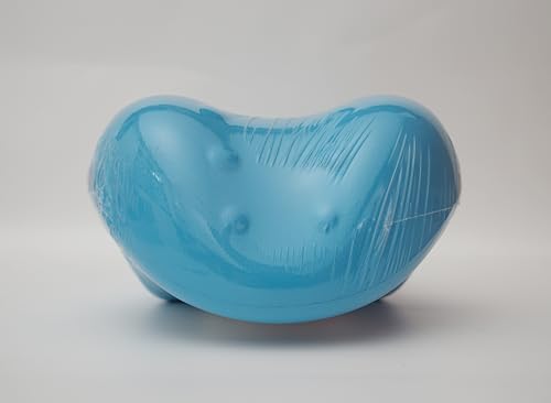 Fanlecy Neck and Shoulder Relaxer with Upper Back Massage Point, Cervical Traction Device Neck Stretcher for TMJ Pain Relief and Cervical Spine Alignment Chiropractic Pillow (Blue)