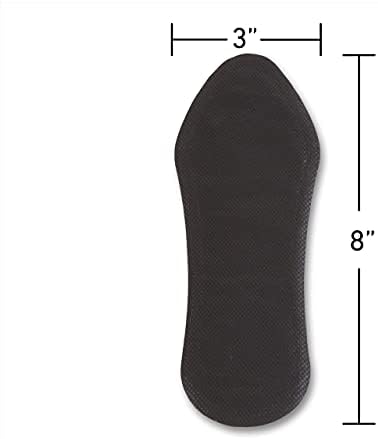 HotHands Insole Foot Warmers - Long Lasting Safe Natural Odorless Air Activated Warmers - Up to 9 Hours of Heat - 16 Pair, Black