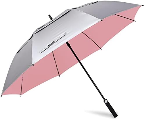 G4Free 47/54/62/68 Inch UV Protection Golf Umbrella Auto Open Vented Double Canopy Oversize Extra Large Windproof Sun Rain Umbrellas