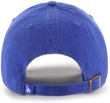 Los Angeles Dodgers Royal Blue Clean Up Adjustable Cap - MLB, Relaxed Fit, Baseball Dad Hat