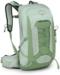 Osprey Tempest 11L Women's Lightweight Hiking Backpack with Hipbelt, Frosty Mint Green/Botanica