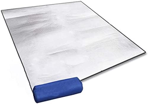 Camping Mat Foam Foil Blanket for Camping Foam Pad Insulating Foil Mat Sleeping Tent Pad Thermal Aluminum Camping mat for Reflecting Heat