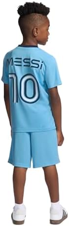 boys Lifestyle Short Sleeve 2-piece Set, Slim-fit Jersey Set With Top & Shorts
