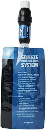 Squeeze Water Filtration System