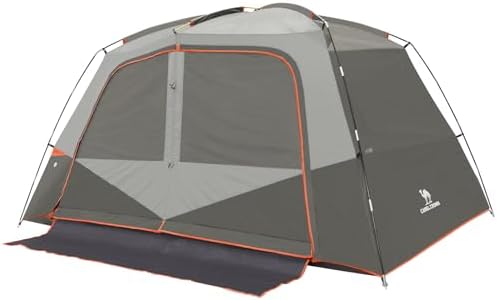 CAMEL CROWN Tents for Camping 4/6 Person Tent Waterproof Easy Setup Backpacking Tents