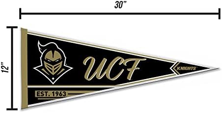 Rico Industries NCAA Classic 12" x 30" Felt Wall Décor Pennant - Great for Home/Bed Room/Man Cave Décor