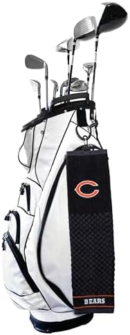 Team Golf NFL Embroidered Golf Towel, Checkered Scrubber Design, Embroidered Logo