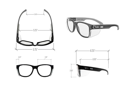 MAGID Anti-Fog Polycarbonate Safety Glasses, 1 Pair, Y50