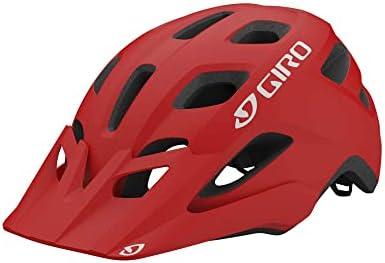 Giro Fixture MIPS Adult Mountain Cycling Helmet - Matte Trim Red (Limited), Universal Adult (54-61 cm)