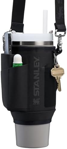 Stanley All Day Quencher Carry All for 40 oz Tumbler with Handle | Crossbody Bag with Phone Holder Pocket, Card Sleeve & Detachable Strap | Water Bottle Carrier Bag | BPA-Free |