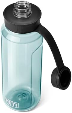 YETI Yonder Water Bottle with Yonder Tether Cap, Lightweight, Leakproof and BPA-Free