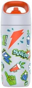 Gatorade Kids' Rookie Metal Water Bottle, 12oz, Stainless Steel Bottle, Double-Wall Insulation, Vacuum Insulated, Thermo Mug