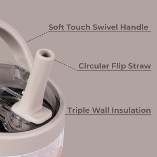 HydroJug Sport - Stainless Steel Tumbler with Straw, Vacuum Insulated, 40oz Leakproof Water Bottle, Ergonomic Design, Reusable, Dishwasher Safe, Rubber Base, Durable for Gym or Outdoors, Camo