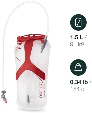 Osprey Hydraulics LT 2.5L Backpack Water Reservoir with Bite Valve