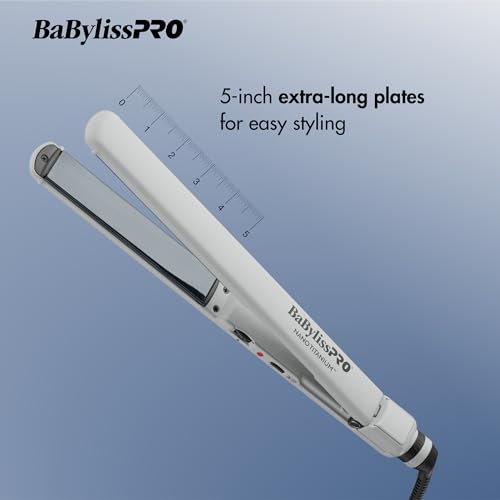 BaBylissPRO Nano Titanium Limited Edition 1 Inch Ultra-Thin Flat Iron (Mist Collection)