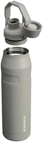 Stanley IceFlow Fast Flow Water Bottle | Angled Spout Lid | Lightweight & Leakproof for Travel & Sports | Insulated Stainless Steel | BPA-Free