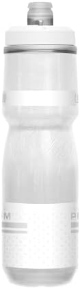 CamelBak Podium Chill Insulated Bike Water Bottle - Easy Squeeze Bottle - Fits Most Bike Cages - 24oz, Reflective Ghost
