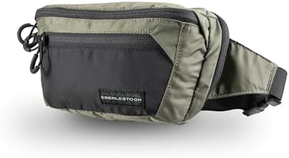 Eberlestock Bando Bag - Tactical Men's Fanny Pack w/Adjustable Waist Belt, Zippered Pockets, Compact Lightweight Belt Bag