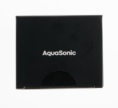 Aquasonic Black Series Ultra Whitening Toothbrush – ADA Accepted Electric Toothbrush- 8 Brush Heads & Travel Case – 40,000 VPM Electric Motor & Wireless Charging - 4 Modes w Smart Timer