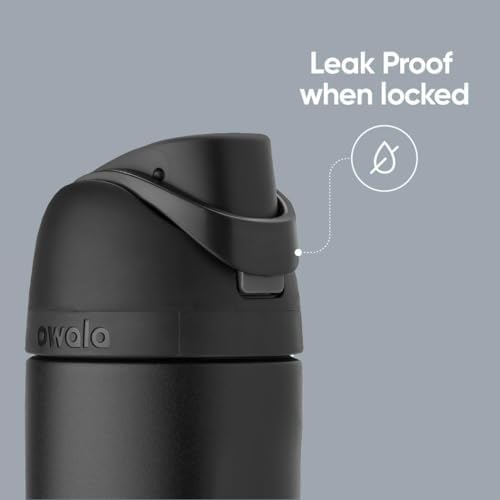 FreeSip Insulated Stainless Steel Water Bottle with Straw for Sports, Travel, and School BPA-Free Sports Water Bottle, 32 oz, Citrus Crush