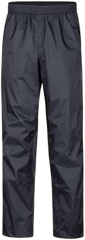 MARMOT Men's Precip Eco Waterproof Rain Pant - 100% Recycled, Breathable, Lightweight, Packable Protection