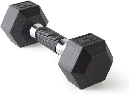 CAP Barbell Coated Hex Dumbbell Weight | Multiple Options
