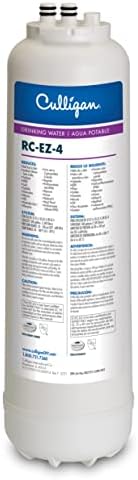 Culligan RC Change Premium Water Filtration Replacement Cartridge, 500 Gallons, EZ-4 (Best), White