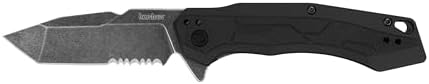 Kershaw Analyst Tanto Pocket Knife, 3.25" 8Cr13MoV Steel Blade, Liner Lock Folder, EDC