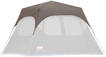 Coleman Weatherproof Rainfly Accessory for 6-Person Instant Tents, Keeps Dry & Protects from The Elements