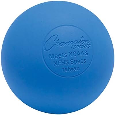 Champion Sports Lacrosse Balls: Official Size Sporting Goods Equipment for Professional, College & Grade School Games, Practices & Recreation - NCAA, NFHS and SEI Certified