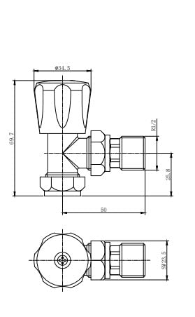 Black Angled Thermostatic Radiator Valves TRV Modern Radiator Valves 15mm x 1/2" (Set of 2) for Heated Towel Rails & Central Heating Radiators Radiator Valve Set