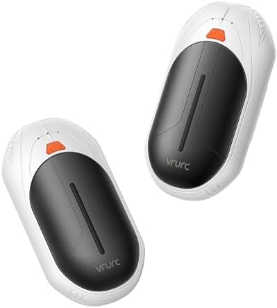 Camping Hand Warmers,VRURC Portable Hand Warmer,Hand Warmers Rechargeable 2 Pack,3000mAh Electric Portable Pocket Heater, Electric Hand Warmers for Hunting,Golf,Camping,Outdoor,Women Men Gift