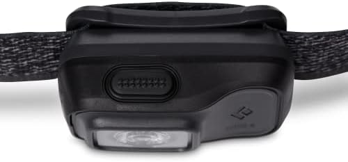 BLACK DIAMOND Astro 300-R Rechargeable LED Headlamp, Dimmable IPX4 Rainproof Headlamp for Camping, Hiking, Running, Work, Travel, Graphite