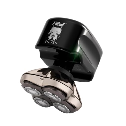 Skull Shaver - Pitbull Silver PRO SX5 Head and face Shaver