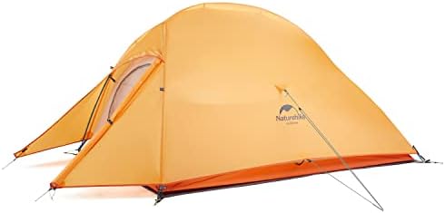 Naturehike Cloud-Up 2 Person Tent Lightweight Backpacking Tent with Footprint - Free Standing Ultralight Camping Hiking Backpack Tents Two Person Tent