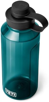YETI Yonder Water Bottle with Yonder Tether Cap, Lightweight, Leakproof and BPA-Free