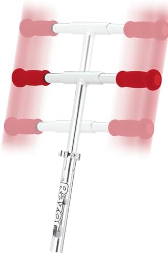 Razor A5 Lux Kick Scooter for Kids Ages 8+ - 8" Urethane Wheels, Anodized Finish Featuring Bold Colors and Graphics, for Riders up to 220 lbs