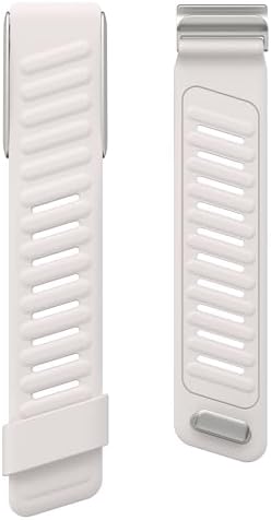 Comfort Durable Silicone Wristband Compatible with WHOOP 4.0 Band, Soft Silicone Sports Loop Strap for Men & Women, with U Shapped Connector