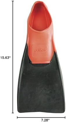 FINIS Long Floating Swim Fins - Training Fins for All Ages - Improves Kick Technique & Body Position