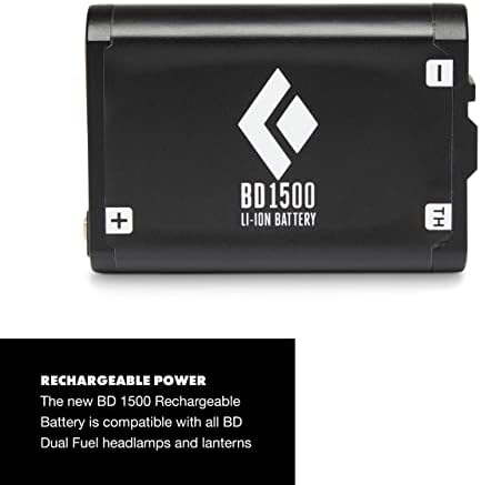 Black Diamond BD 1500 Rechargeable Battery & Charger