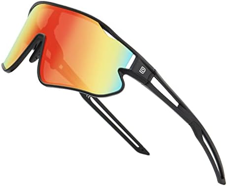 DUCO Kids Sunglasses Youth Baseball Sun Glasses Lightweight TR90 Frame UV400 Sports Cycling Shades for Boys Girls DK268