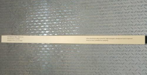 Tarp Poles Heavy Duty Adjustable, AVOFOREST Aviation Aluminum 8.7FT Tent Poles Lengthen and Thicken with Protection Cap Awning Poles Set of 4 for Hiking