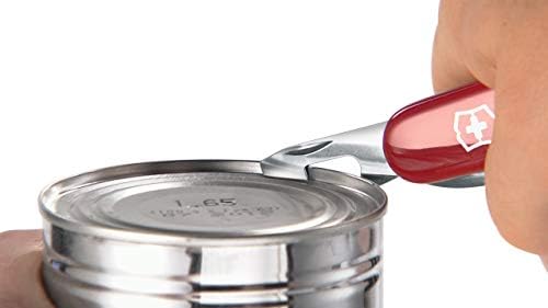 Victorinox Huntsman Swiss Army Knife, 15 Functions, Swiss Made Pocket Knife with Large Blade, Screwdriver, Scissors and Wood Saw - White