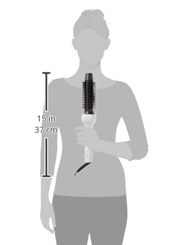 Instyler Freestyle Ceramic Styling Wand | Salon Quality at Home | Ionic Tip Barrel | Dual Voltage Tool | Ceramic Heated Bristles | Frizz Reducing Brush