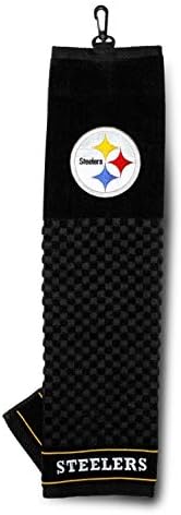 Team Golf NFL Embroidered Golf Towel, Checkered Scrubber Design, Embroidered Logo