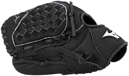 Mizuno Prospect PowerClose Youth Baseball Glove Series I V-Flex Notch I Parashock Palm Pad I ButterSoft Palm Liner