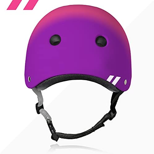 80SIX Triple Certified Multisport Helmet - Ideal for Bike, Scooter, Skateboard, Roller Skate and Inline Skate