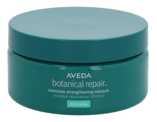 Aveda Botanical Repair Intensive Strengthening Masque Rich | Bond-Building Mask for Stronger Hair | Deep Conditioner | Detangles, Softens Medium to Thick Hair | 94% Naturally Derived*, 6.7 Fl Oz