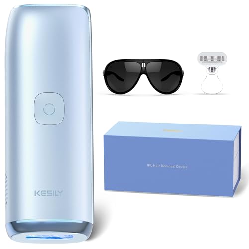 Laser Hair Removal for Women, IPL Laser Hair Removal Device, Painless Hair Remover at Home with Sapphire Ice-Cooling, Long-Lasting Hair Reduction in 3 Weeks for Face Body Bikini, Gifts for Women Her