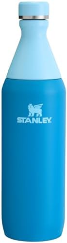 STANLEY All Day Slim Bottle 20-34 OZ | Twist off Lid with Leakproof Seal | Slim Design for Travel & Gym | Insulated Stainless Steel | BPA-Free